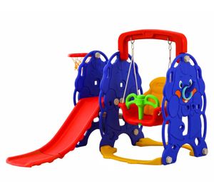 Resbalín 4 en 1 Elefante azul