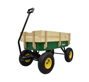 Carro de arrastre TC1801 multifunción verde