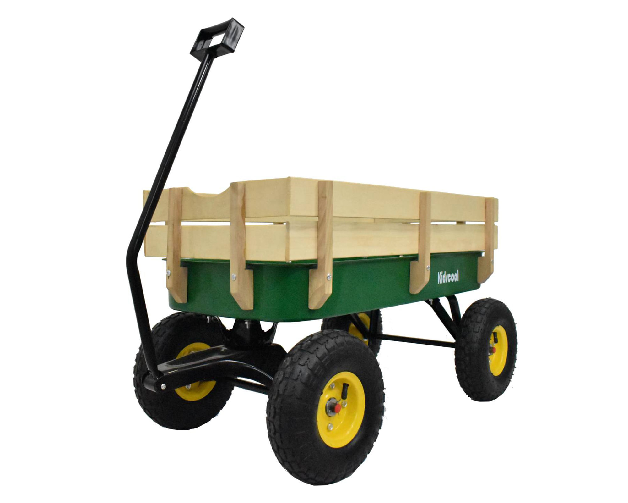 Kidscool Carro de arrastre TC1801 multifunción verde