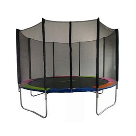 Cama elástica Rainbow 12 pies 260x366x366 cm