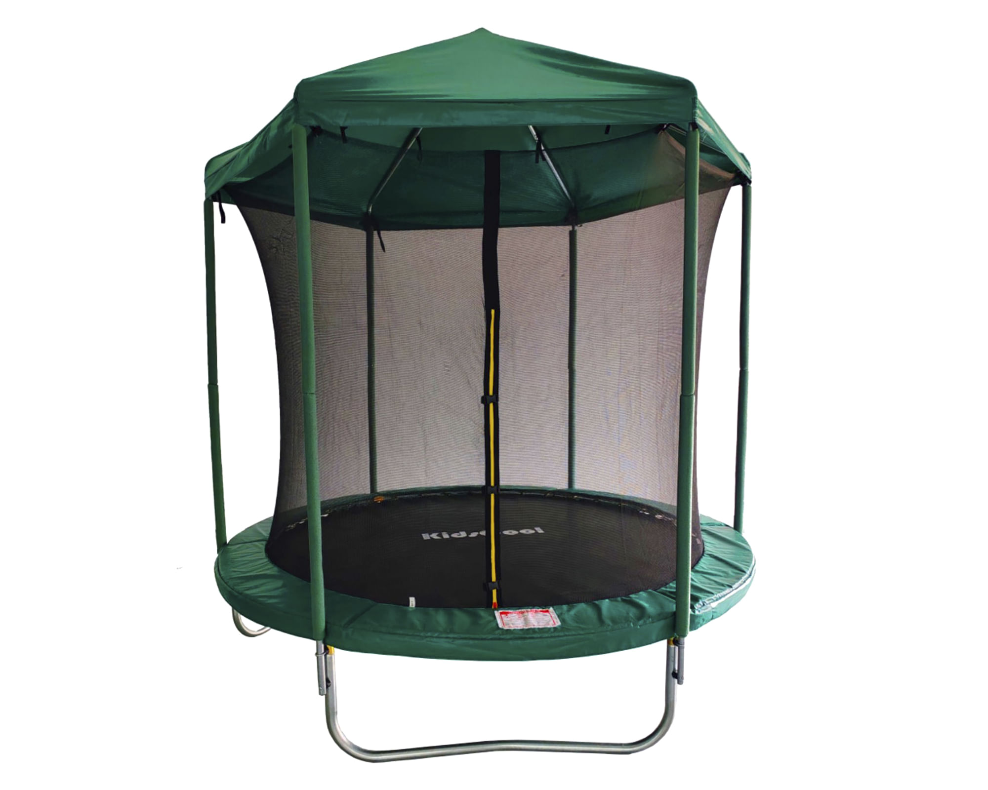 Kidscool Cama elástica techo 8 pies verde