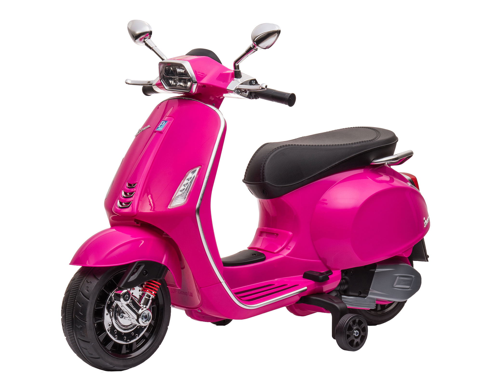 Kidscool Moto a batería 12V Vespa Rosado