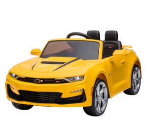 Auto a batería  Camaro Amarillo