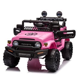Jeep a batería 12V Crusier Rosado