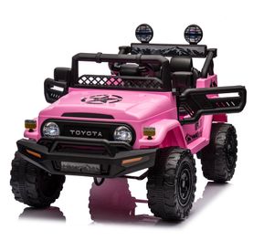 Jeep a batería 12V Crusier Rosado