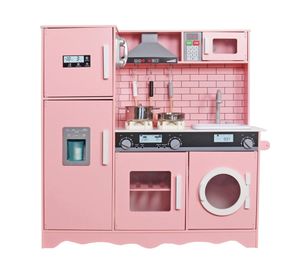 Cocina Magic Chef MDF rosada