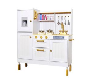 Cocina Top Chef blanco/dorado