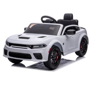 Auto a batería 12V Dodge Blanco