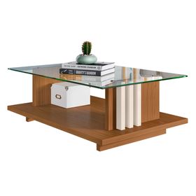 Mesa de centro Frizz natural/blanco opaco Altavision