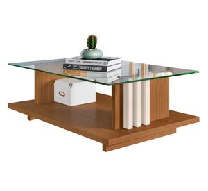 Mesa de centro Frizz natural/blanco opaco Altavision