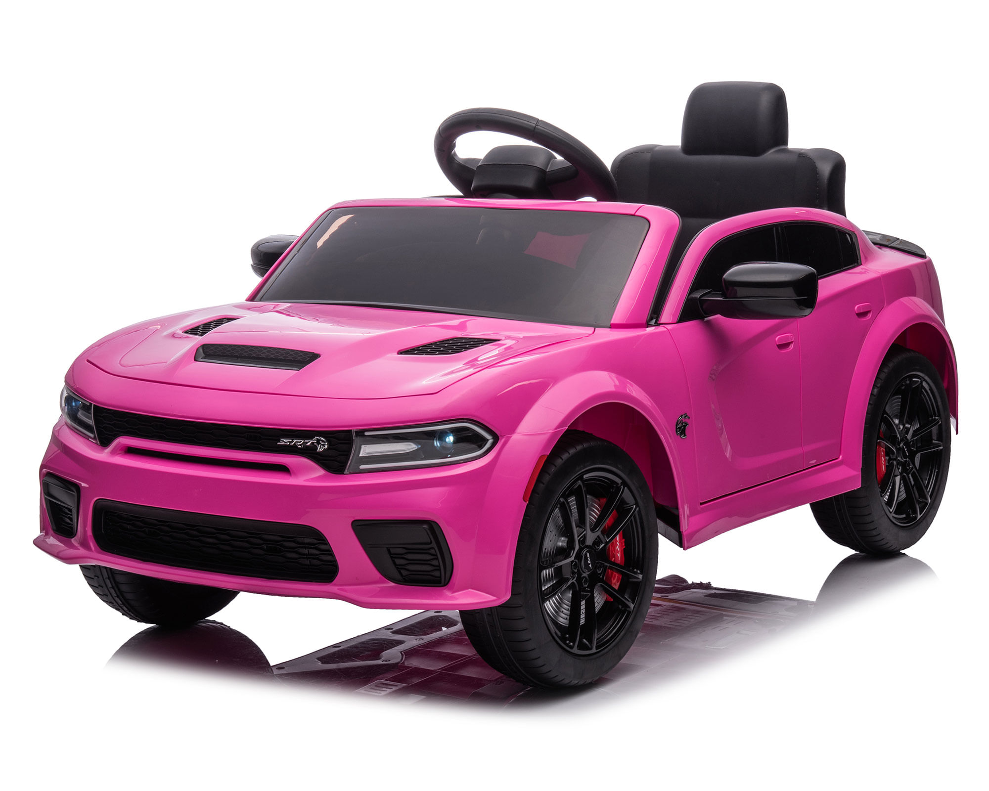 Kidscool Auto a batería 12V Dodge Rosado