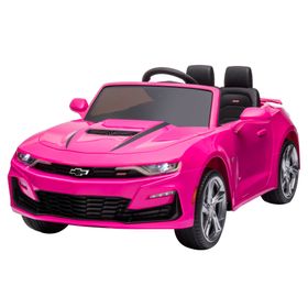 Auto a batería 12V Camaro Rosado