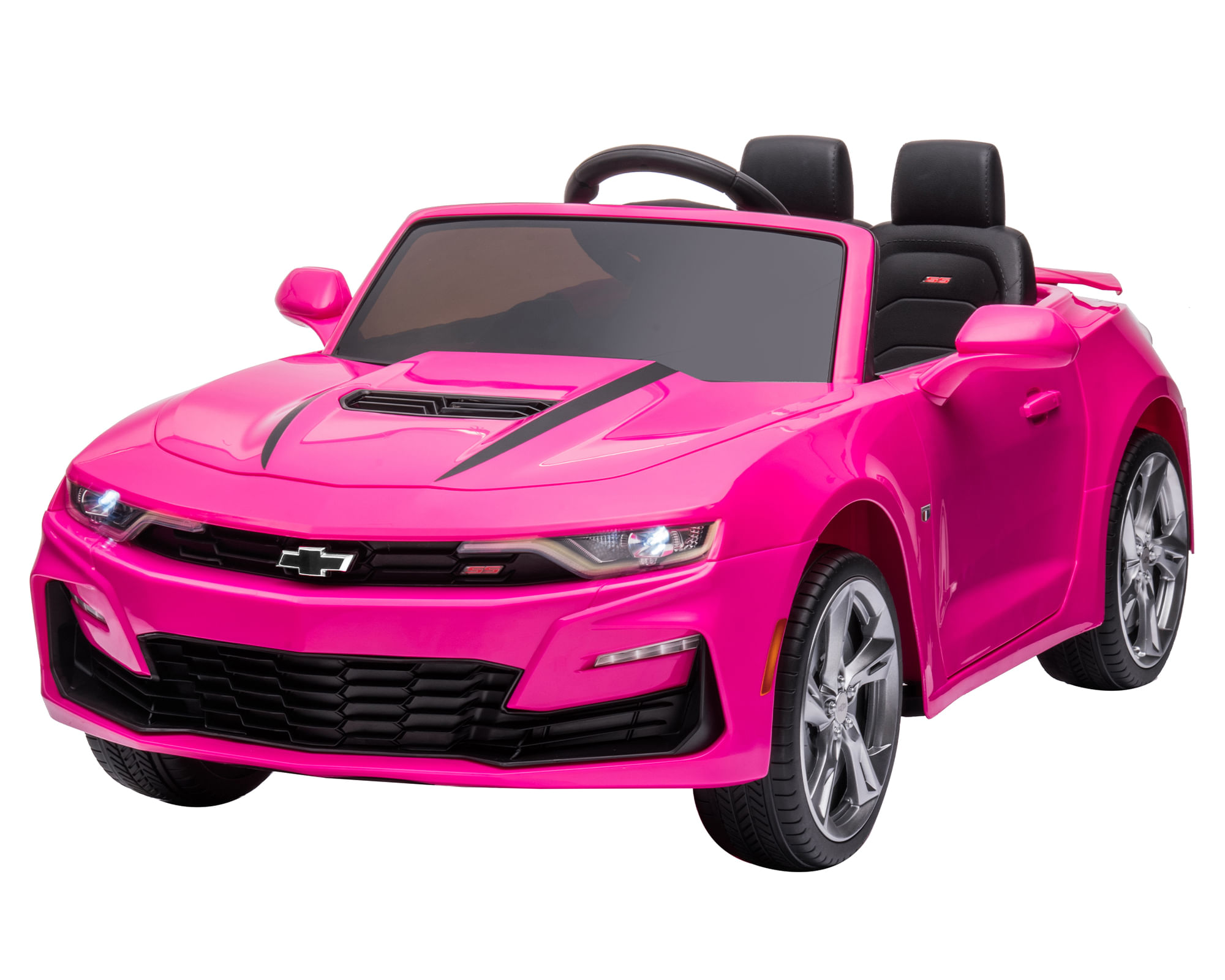 Kidscool Auto a batería 12V Camaro Rosado