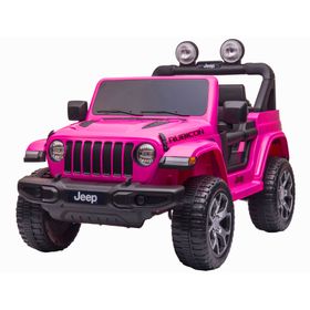 Jeep a batería 12V Rubicom Rosado