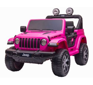 Jeep a batería 12V Rubicom Rosado