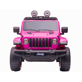 Jeep a batería 12V Rubicom Rosado