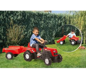 Tractor a pedales  Ranchero Rojo