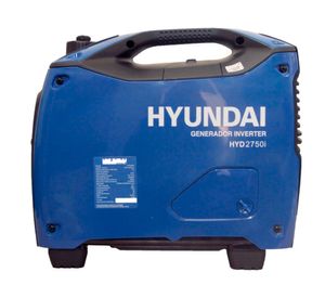 Generador inverter a gasolina manual 2750W 4,5 lt HYD2750I Hyundai