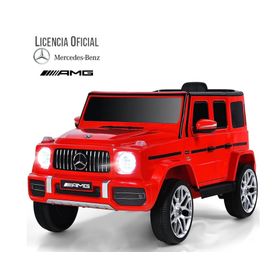 Auto Mercedes G63 rojo Kidscool