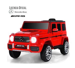 Auto Mercedes G63 rojo Kidscool