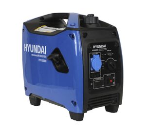 Generador inverter a gasolina manual 2000W 4,5 lt HYD2000I Hyundai