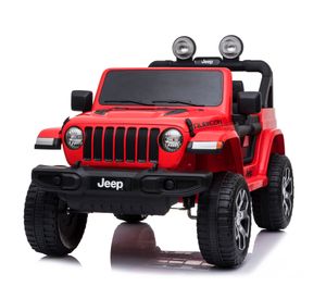 Jeep rubicon a batería rojo Kisdcool