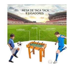 Taca-Taca 9 jugadores por lado 64x37x69 cm