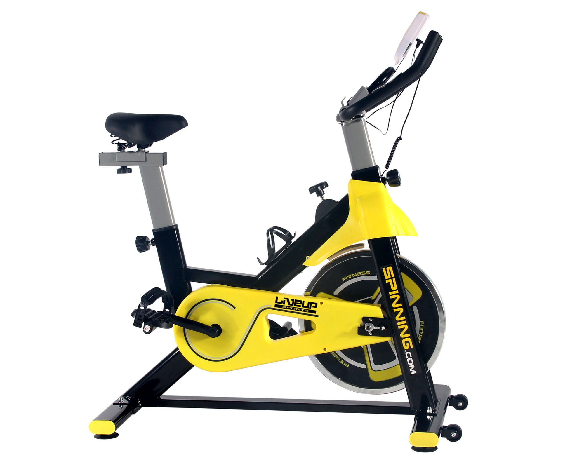 Bicicleta spinning 7903 amarillo/negro Live up