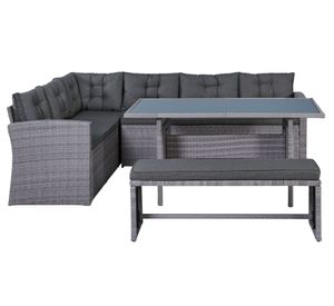 Set terraza + banca Agrostemma Outzen.