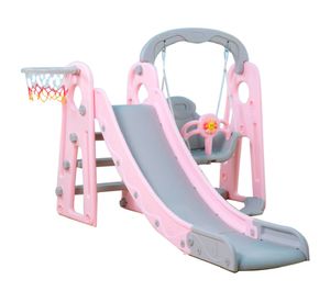 Resbalín 3 en 1 Happy rosado Kidscool.