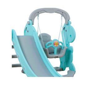 Resbalín 3 en 1 Happy celeste Kidscool.