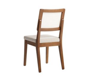 Comedor Addar  180 cm 6 sillas Saga ratan beige