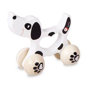 Juego arrastre Doggy roller blanco/negro Kidscool.