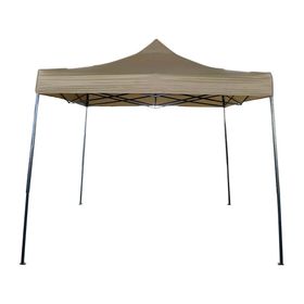 Toldo gazebo plegable taupe 3x3 m
