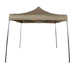 Toldo gazebo plegable taupe 3x3 m