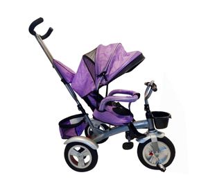 Triciclo multifuncional City 360 morado