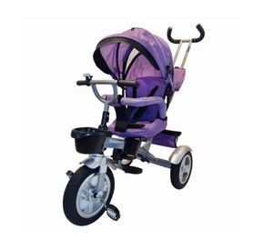 Triciclo multifuncional City 360 morado