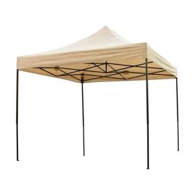 Toldo gazebo plegable 3x3 m beige