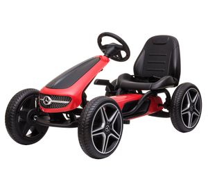 Go kart Mercedes Benz rojo Kidscool