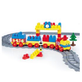 Bloques 89 piezas Tren Kidscool