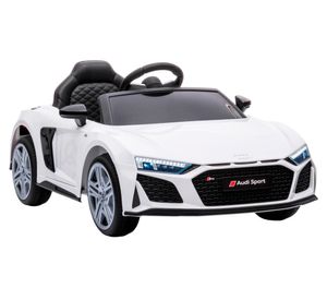 Auto a batería Audi R8 Spyder blanco Kidscool