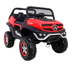 Auto a batería Unimog concept rojo Kidscool