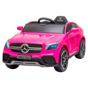 Auto a batería Mercedes GLC Coupe rosado Kidscool