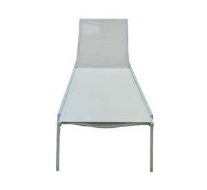 Reposera aluminio gris