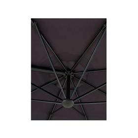 Sombrilla gris oscuro 350 cm