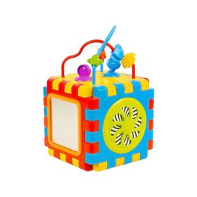 Juego de encaje cubo didáctico 2 en 1