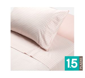 Juego sábanas Grace Rose 1.5 plazas