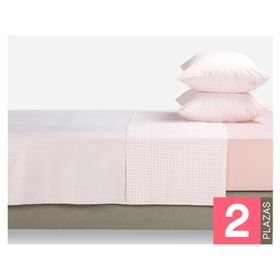 Juego sábanas Grace Rose 2 plazas