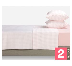 Juego sábanas Grace Rose 2 plazas