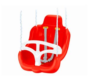Columpio colgante infantil rojo